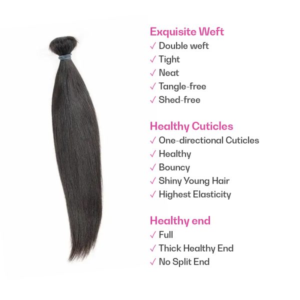 Riyan Simone Straight Hair Extensions - Image 5